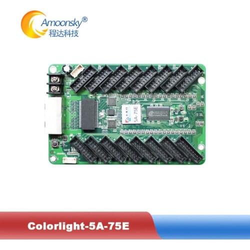 Colorlight 5A-75E Led Display Sync Control Card for full color front maintenance indoor led display curved led wall