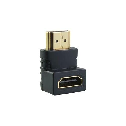HDTV Angle 90 degree Transfer head Socket HDMI to HDMI,male to female new and original