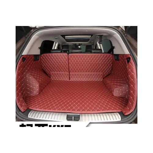 Good carpet! Special trunk mats for New KIA KX5 2017 waterproof durable boot carpets liner for KIA KX5 2016,Free shipping