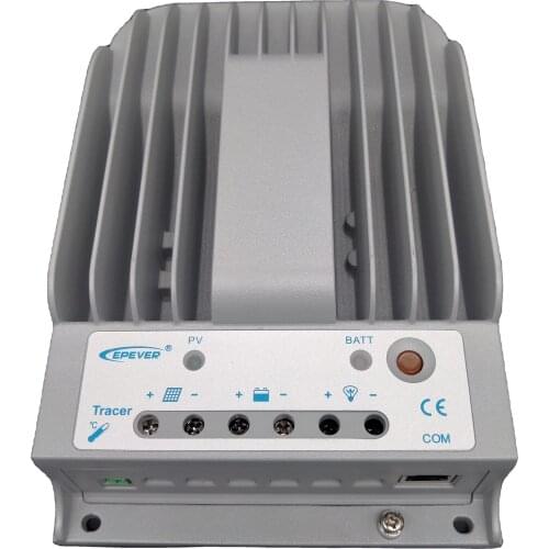 EPEVER MPPT Solar Charge Controller 40A 12V/24V Auto Panel Max.PV 150V Regulator with MT50