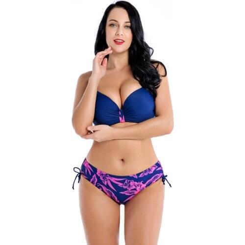 BANDEA Swimsuit Swimwear Women Plus Size Bikini 2019 Swimming Suit For Women Separate Bikini Push Up Swimsuit Female Swimwear