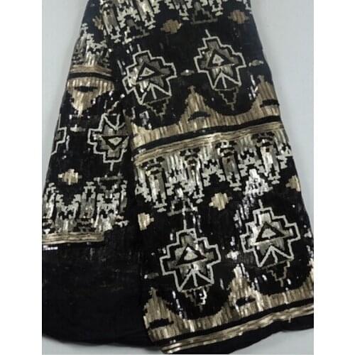 Fashion design lace fabric SYJ-9109-2 multi-color african lace fabrics high quality guipure chemicail for wedding dress