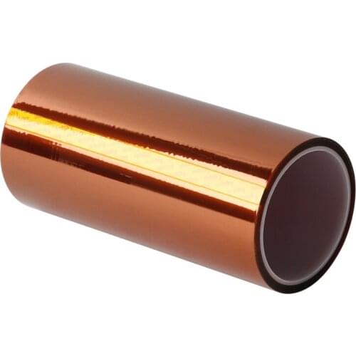 200mm*33M Polyimide Gold BGA PCB Brown Tape Thermal Insulation Tape High Temperature Resistant Tape For Electronic Repair