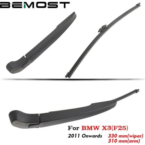 BEMOST Auto Car Rear Windshield Windscreen Wiper Arm Blades Rubber For BMW X3(F25) 330MM 2011 2012 2013 2014 2015 2016 2017 2018
