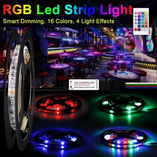 RGB Tape Light LED Lamp 5V Ribbon Light USB Neon Lamp LED Room Decoration Lighting 1M 2M 3M 4M 5M TV Backlight Wardrobe Lampara