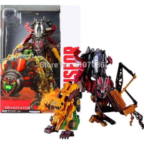 Transformation Devastator Movie Legend Lever Action Figure Robot KO Toys