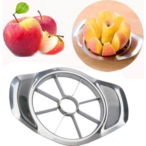 Stainless Steel Apple Cutter Slicer Vegetable Fruit Tool Fruit Slicer Corer Cooking Vegetable Tools Chopper Kitchen Gadgets