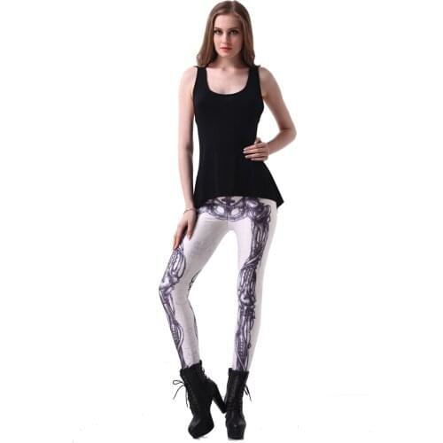 2020 White Star digital Style Women Leggings High Waist Legging Winter Printed Women Pants Slim Fitness Leggins Sexy Gym Clothes
