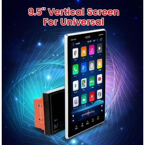 2 Din 9.5" Tesla Android Car Radio Stereo Receiver Multimedia Player For VW Nissan Hyundai Toyota Audi Benz Mazda Opel Universal