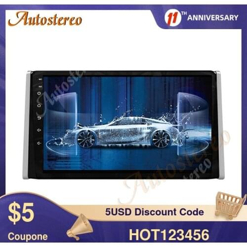 Android 10.0 8 Core GPS Navigation For Toyota RAV4 2019 2020 Car NO DVD Player Auto Radio Stereo Head Unit Multimedia Player DSP