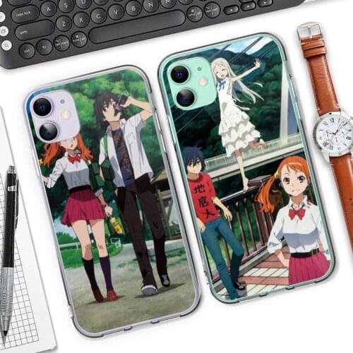 Anime Anohana Phone Case for iphone 11 pro iPhone 11 12 pro XS MAX Mini 8 7 6 6S Plus X 5S SE 2020 XR phone case