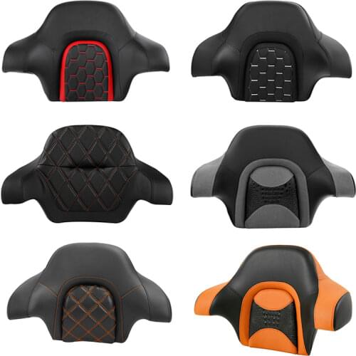 Motorcycle King Chopped Trunk Backrest Pad For Harley Touring Road King Electra Glide Street Glide 2014-2020