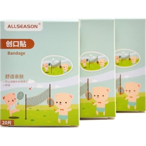 Lazy Eye,Green(60 Count) Cute Adhesive Eye Patches for Kids Girls Boys Disposable Eye Patch Pad for Amblyopia