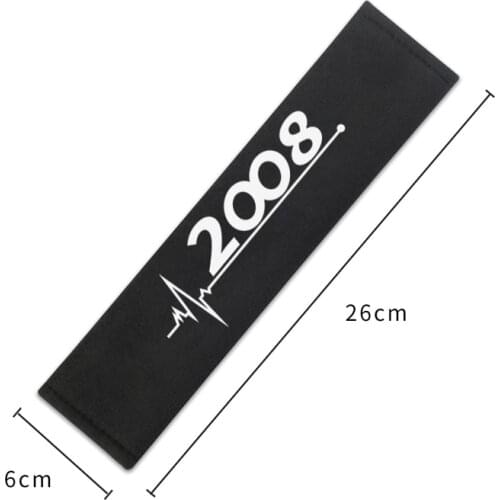 Car Styling Protect Shoulders Pads Case For Peugeot 2008 accessories