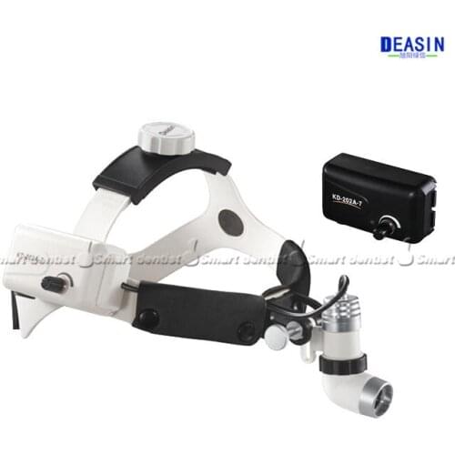 Dental ENT Surgical Medical Operation Examination Wireless Integrated LED 3W Headlight Headlamp Surgery Head Light Lamp Pets