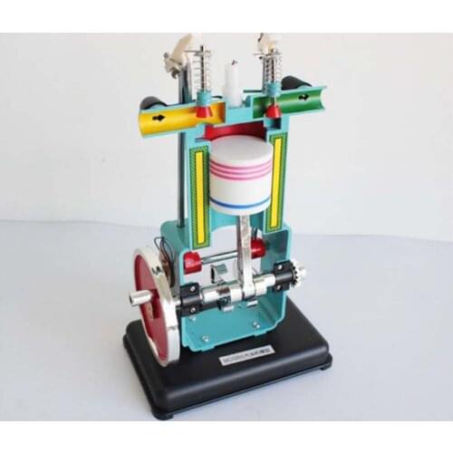 Students Study Gasoline Engine Models Four-stroke Engine Model Physics Experiment Teacher Physics Teaching Instrument