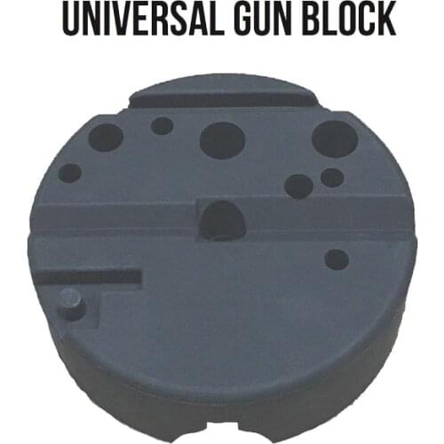 Universal Gunsmithing Bench Block Handgun Pistol M1911 Ruger 10/22s Style Reassemble Firearm Assembly Bench Block