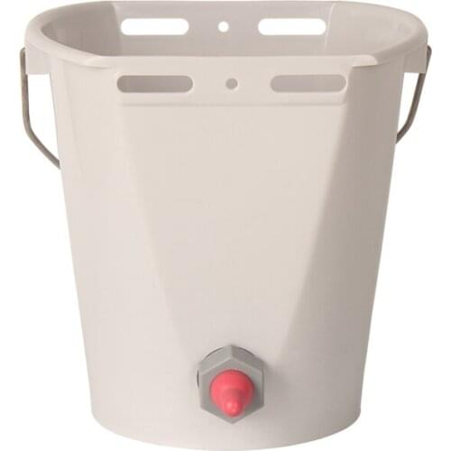 Lamb Milk Feeding Bucket, Goat Feeding Milk with Replaceable Switch Valve