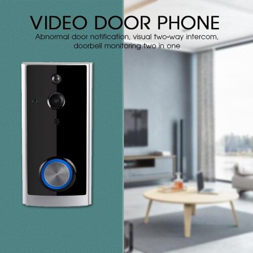 SAMTIAN Smart Home Video Doorbell Wireless Doorbell Call Intercom Video-Eye for Door Bell Ring Phone Home Security Wifi Camera