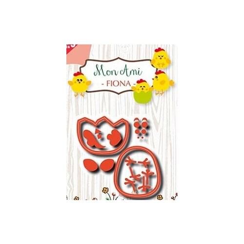 Animal chicken Cutting Die girl DIY Scrapbooking Paper Cards Decorative Craft Embossing