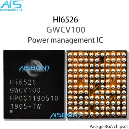 1pcs HI6526 GWCV100 Power management ic For Huawei P30 Honor 20 PRO MATE20X 5G Power supply IC hi6526 GWCV200 PM chip