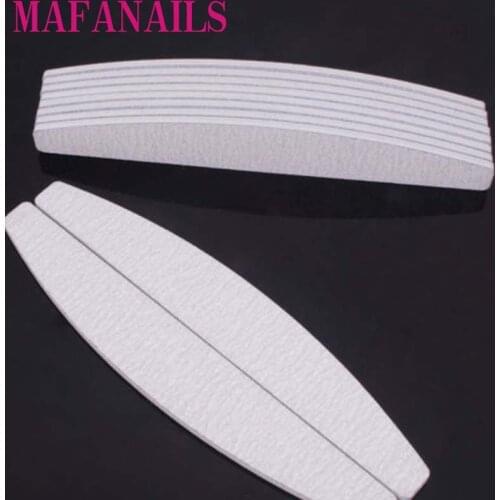 100pcs/lot New Nail File 100/180 Acrylic UV Gel Curved Mail Nail Files Buffer Buffing Manicure Set Beauty Tools ,Free Shipping