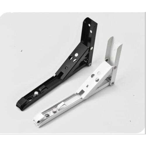 2PCS Triangle Folding Angle Bracket Heavy Support Adjustable Wall Mounted Bench Table Shelf Bracket Furniture Hardware