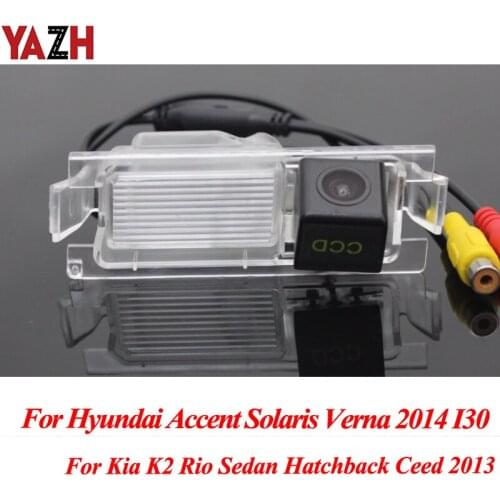 For Kia K2 Rio Sedan Hatchback Ceed \Hyundai Accent Solaris Verna Car Radio RearView Camera Night Vision Reverse Parking Cam