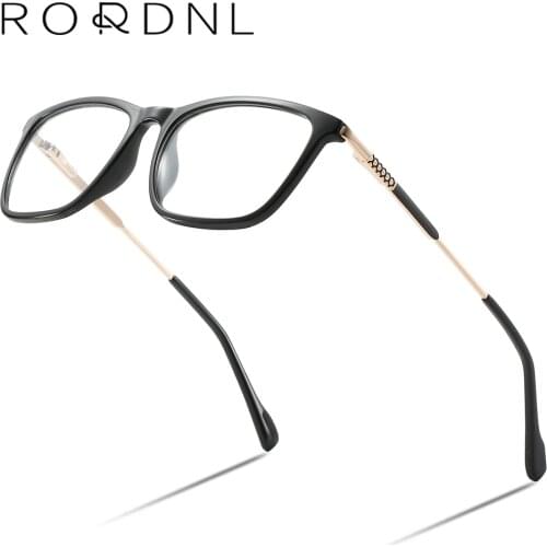 Square Myopia Prescription Glasses Men Progressive Optical Eyeglasses Male Multifocal Bifocal Eyewear Custom Brand Spectacles