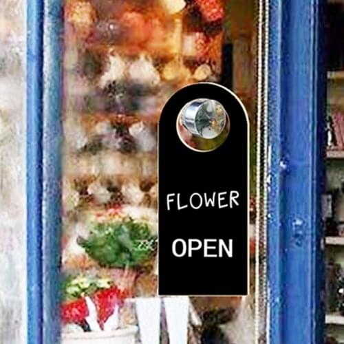 Small Door Handle Hanging Blackboard Mini-shop Marker Board Creative Hanging Door Sign Sentiment Blackboard