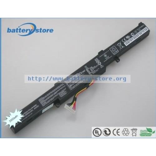 Genuine laptop battery A41-X550E,0b110-00220000 for F751LK - TY014H,X550ZE,X750JB-DH71-CA,x750l,X751L, R751LN-TY105H,X751LD