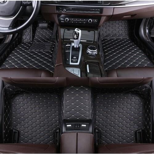 Custom 5 Seat Car Floor Mat for bmw 3 Series 320i 325i 328i 330i 335i 340i F30 E92 E46 G20 car Accesorios carpet alfombra