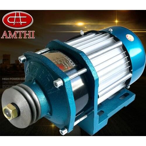 60v3000W 620rpm DC permanent magnet brushless center motor pulley electric car / Bicycle / DIY scooter motor