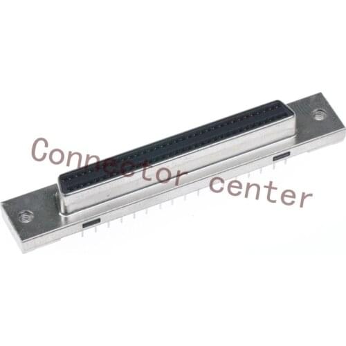 SCSI Connector 1.27mm Pitch 68Pin Straight 180 Degree HDB Connector