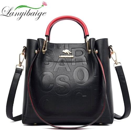 2021 Large Capacity Luxury Handbag Women Bags Designer High Quality Pu Leather Shoulder Crossbody Bags for Women Casual Tote