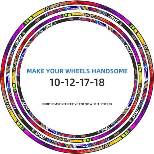 10/12/17/18inch Motorcycle Wheel Tire Stickers Reflective Rim Tape Rims Protector Strip For BMW Honda Suzuki Kawasaki Yamaha KTM