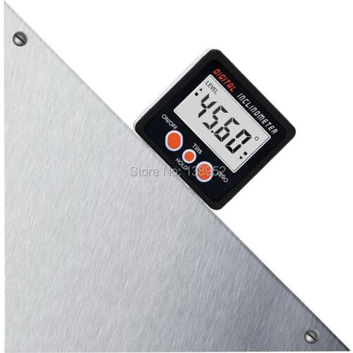 360 Degree IP54 Mini Digital Protractor Inclinometer Electronic Level Box angle meter with Magnetic Base Measuring Tools