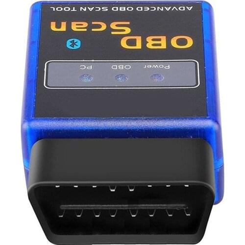 1pc 6.8 * 4.3 * 2.3cm Mini Eml327 OBD2 V1.5 Bluetooth Adaptor Car Auto Diagnostic Scanner For Automotive Scaner Elm327 Real V1.5