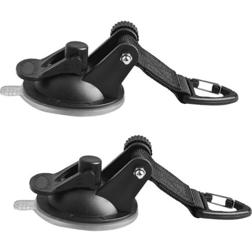 2Pcs New Outdoor Tools Hooks Heavy Duty Suction Cups Tie Downs With Hooks For Car Awning Windshield Camping Tarp Boat Accessory