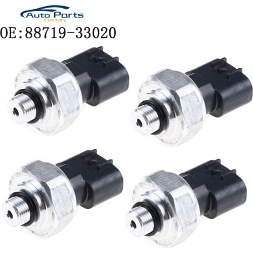 4PCS New AC Air Conditioner A/C Pressure Sensor Switch For Toyota Scion Lexus 2006 - 2014 88719-33020 499000-7880