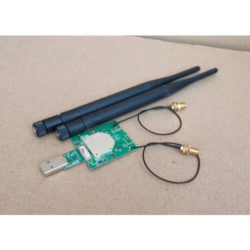 RTL8812AU High-power 5G Launch Network Card Kali Ubuntu Raspberry Pi Image Transmission Drone 5G Wifi