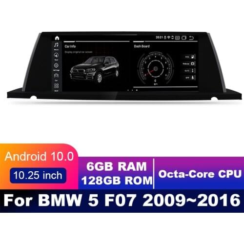 8 cores 6G+128G android 10.0 Car multimedia Player Navigation GPS radio For BMW 7 F01 2009~2015 Original 10.25" carpl CIC NBT