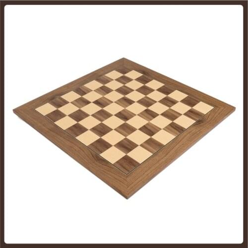 Large Chess Board Wood Luxury International Standard Tournament Staunton 54CM Walnut Checkerboard Scacchiera Legno Family Game