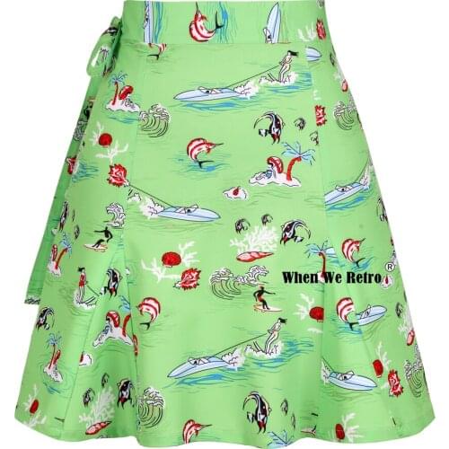 Summer Holiday Beach Boho Sexy Mini Skirt SS0015 Knee Length Green Quick Wrap Athletic Cover-up That Multitasks Wrap Skirt