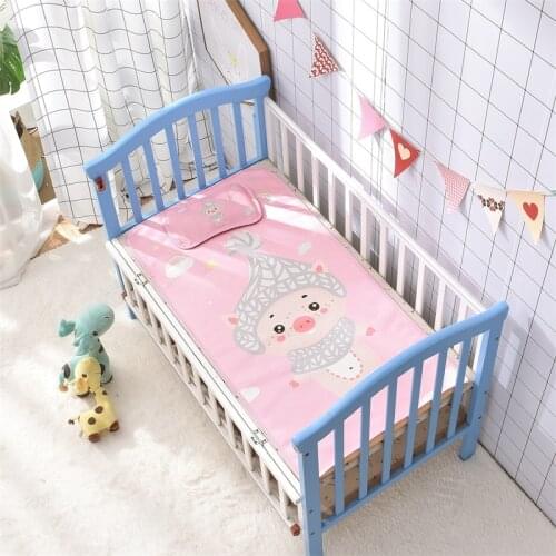 Rabbit Pink Pig Baby Mattresses Summer Cool Sleeping Mat Breathable Mattress Pads Toddler Crib Cot Cozy Nap Pads Infant Bed Mat