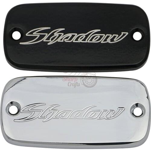 Motorcycle Front Brake Master Cylinder Reservoir Cover Protector Cap For Honda Shadow VT400 VT600 VT750 ACE VT1100 Spirit VLX600