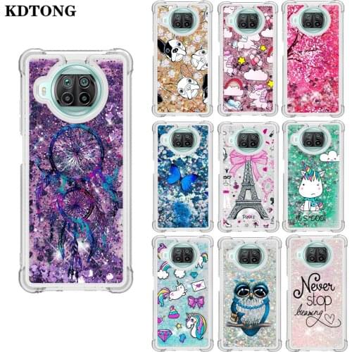 Shockproof Phone Case for Xiaomi Poco X3 NFC Redmi Note 10 Pro Max 10S 9S 8 K20 7A Shell Soft TPU Quicksand Protect Back Cover