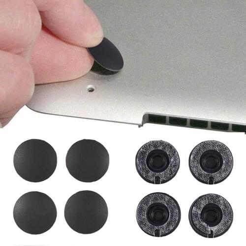 4Pcs/set Laptop Rubber Bottom Case Cover Feet Kit Back Case Mat Feet Base for Macbook Pro A1278 A1286 A1297 Laptop Accessories