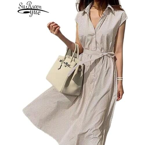 SURWENYUE Summer Shirt Dresses