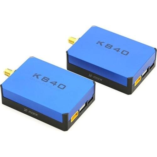 TZT K840 RX TX Data Transmission Module High Speed Transmitter Receiver Set Two-Way For PIX Flight Control 840MHz UAV Drone